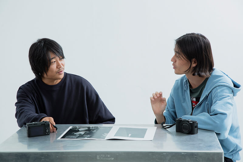 フォトグラファー・西川元基 GRIND編集長・川田周平（トライアウト）